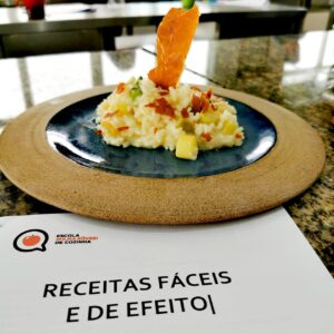 RECEITAS FÁCEIS<BR>E DE EFEITO<br>2 Aulas<br>Ceviche,Quiche, Risotto, Cuscuz paulista, Ragú de fraldinha com polenta e mais...