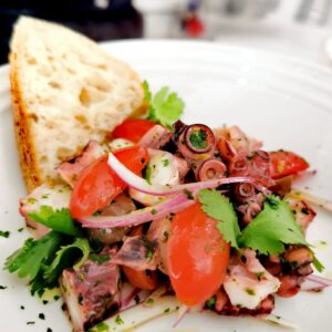 POLVO E LULA <BR>RECEITAS PARA O VERÃO<BR> Ceviche de Lulas <br> Lulas grelhadas com Couscous Marroquino<br> Salada de Polvo à Mediterrânea<br> Polvo com batatinhas e Vinagrete