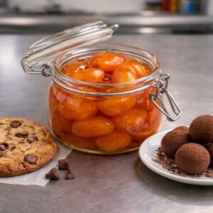 SOBREMESAS<BR>COOKIE · TRUFA · COMPOTA DE KINKAN