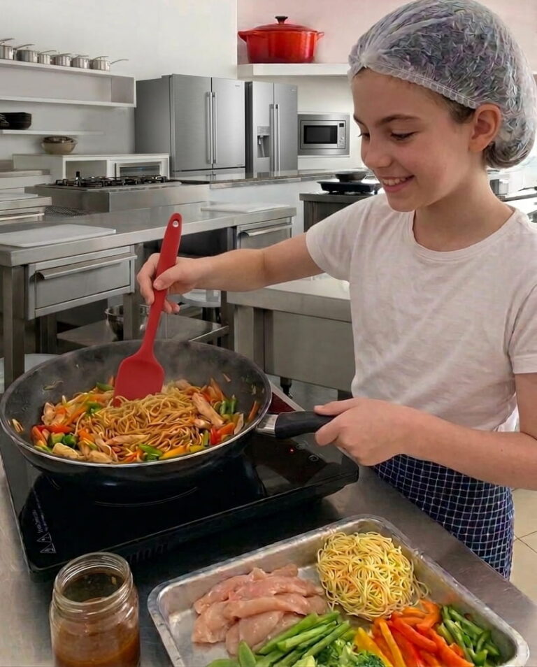 CRIANÇAS NA COZINHA<br>ÀS SEGUNDAS-NA WK<br>YAKISSOBA COLORIDO