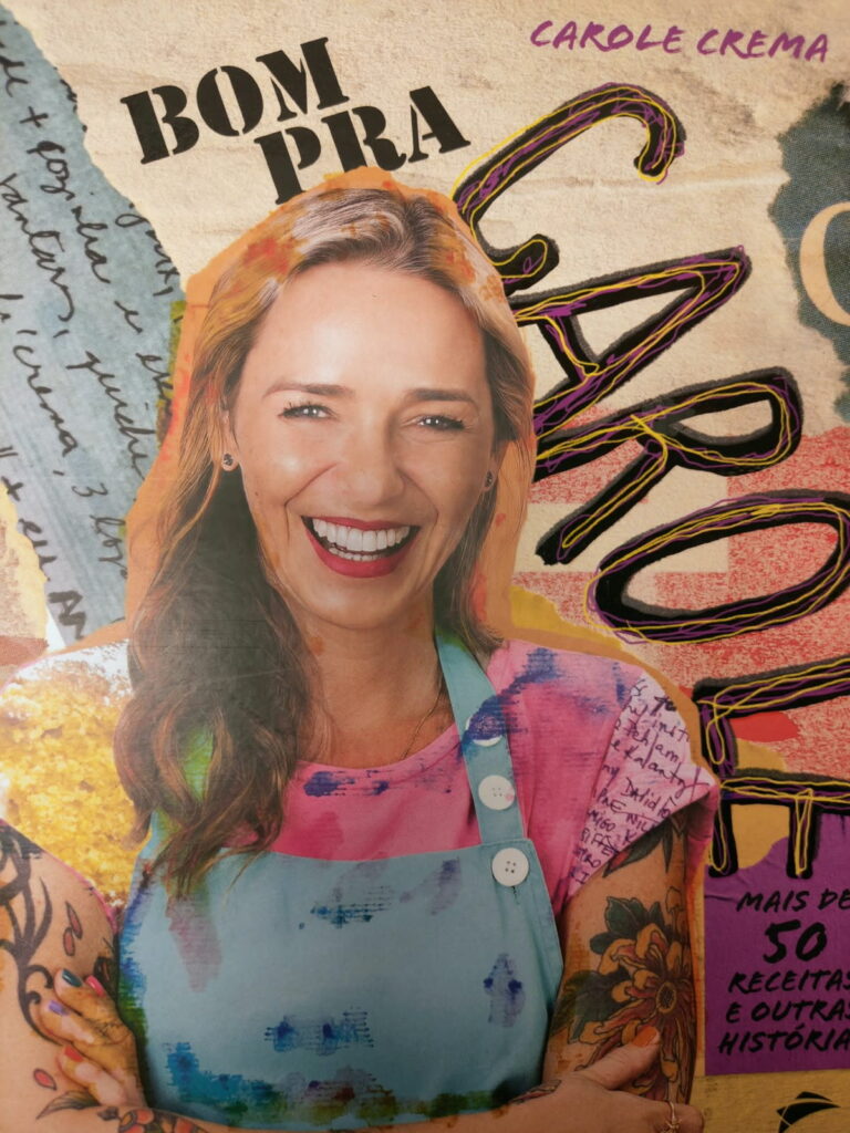 RECEITAS DOCES E SALGADAS<BR>AULA LANÇAMENTO DO LIVRO "BOM PRA CAROLE"